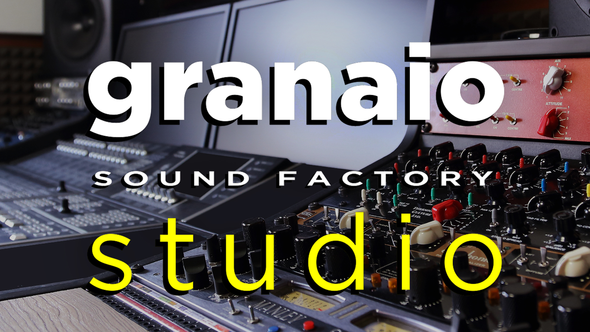GRANAIO SOUND FACTORY STUDIO - A NEW KIND OF RECORDING STUDIO